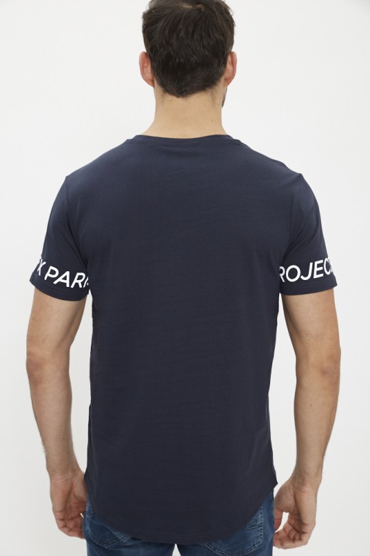 T-shirt bleu marine 