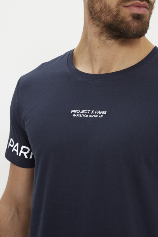 T-shirt bleu marine 