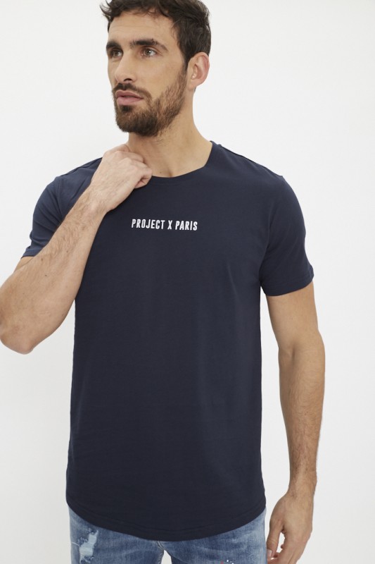 T-shirt bleu marine 