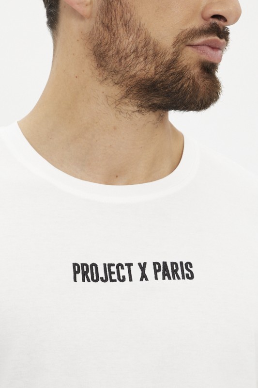 T-shirt blanc 100% coton