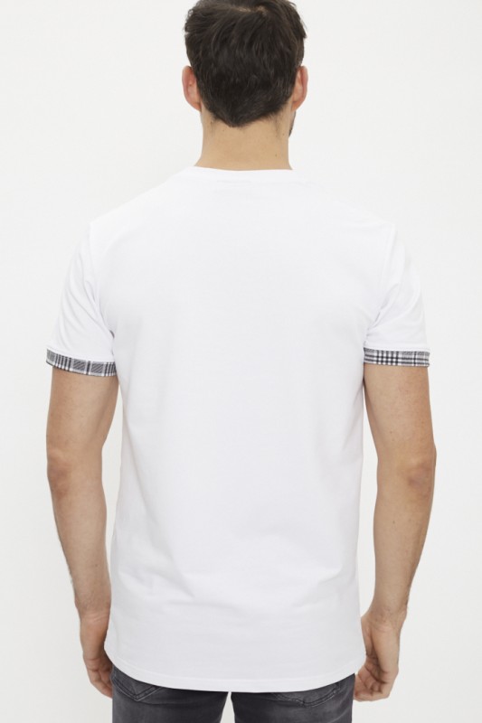T-shirt blanc 