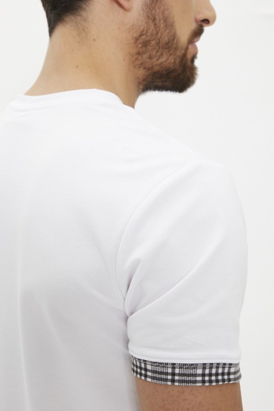 T-shirt blanc 
