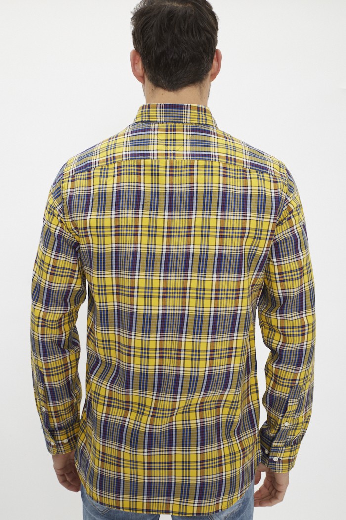 Chemise jaune a carreaux 2025