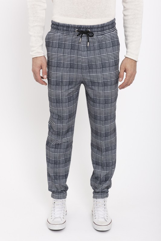 Pantalon à carreaux