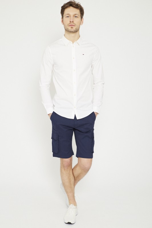 Chemise blanche slim fit 