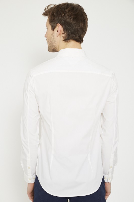 Chemise blanche slim fit 