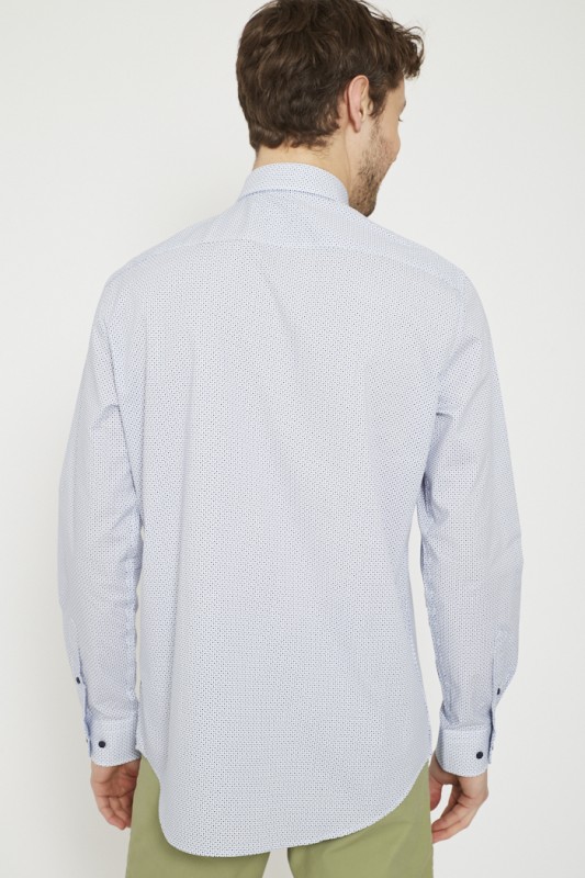 Chemise bleue 