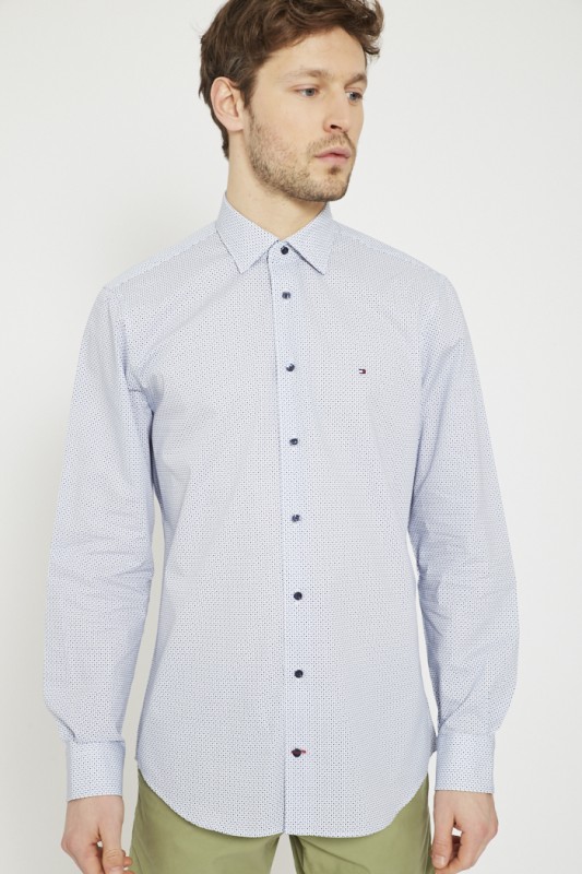 Chemise bleue 