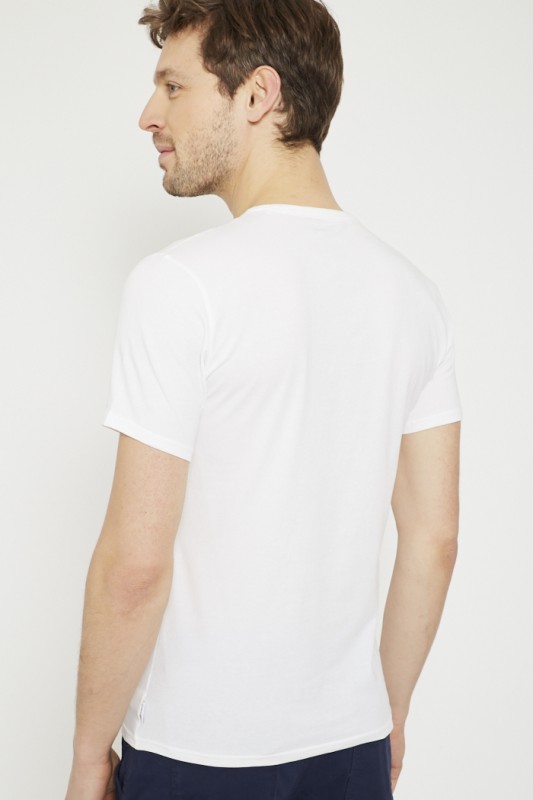 Pack de 2 t-shirts blancs 