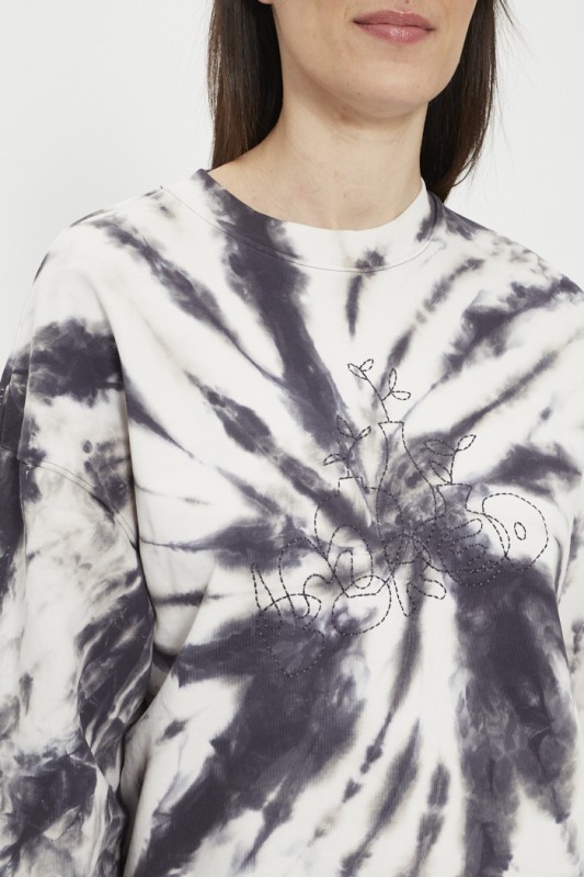Sweat tie dye oversize