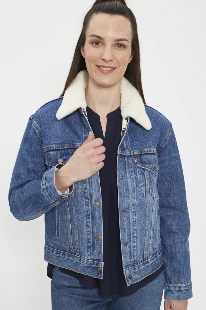 Veste sherpa 3 en 1 Levi's | Destock Jeans