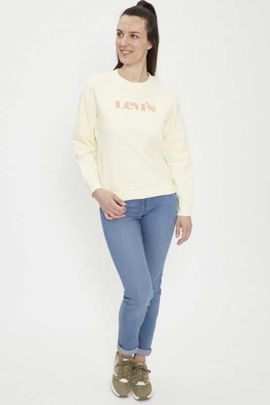 Jeans Elly coupe slim bleu délavé