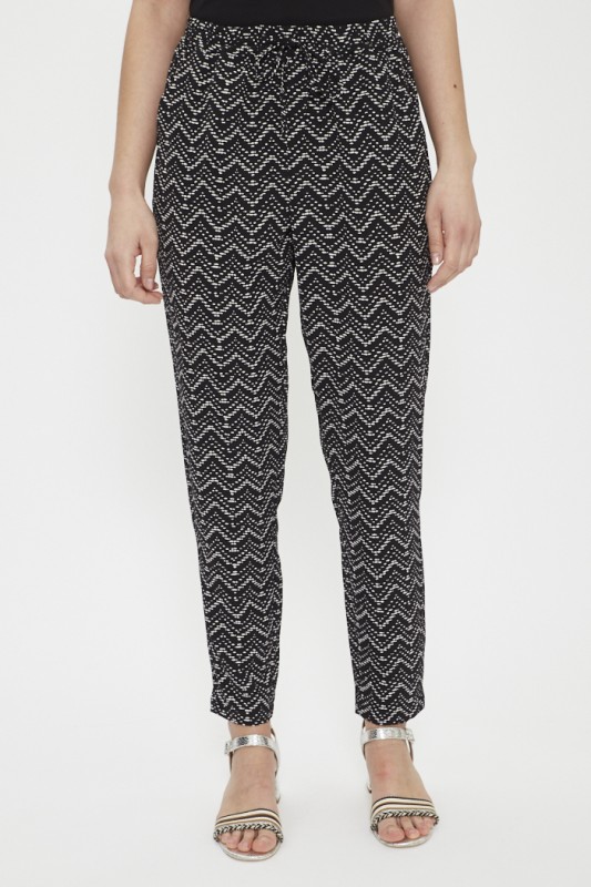 Pantalon fluide noir