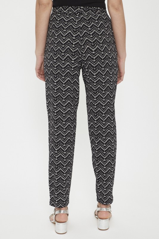 Pantalon fluide noir