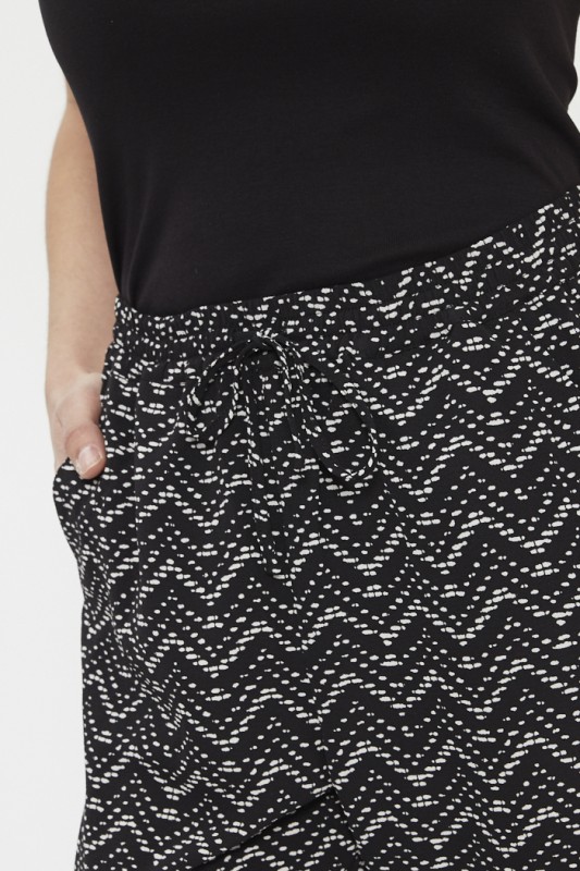 Pantalon fluide noir