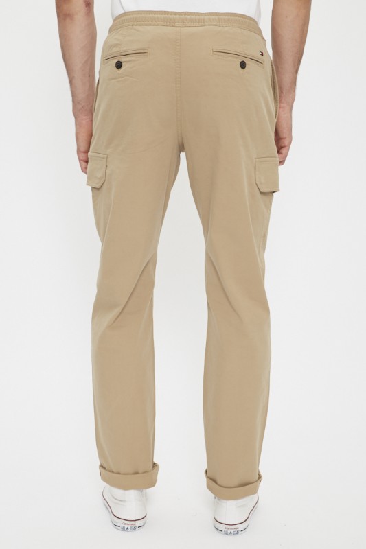 Pantalon cargo beige