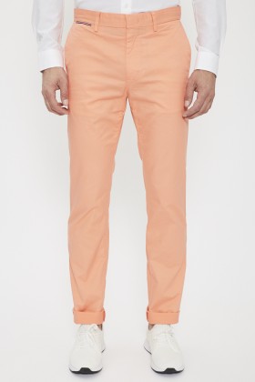 Pantalon chino orange
