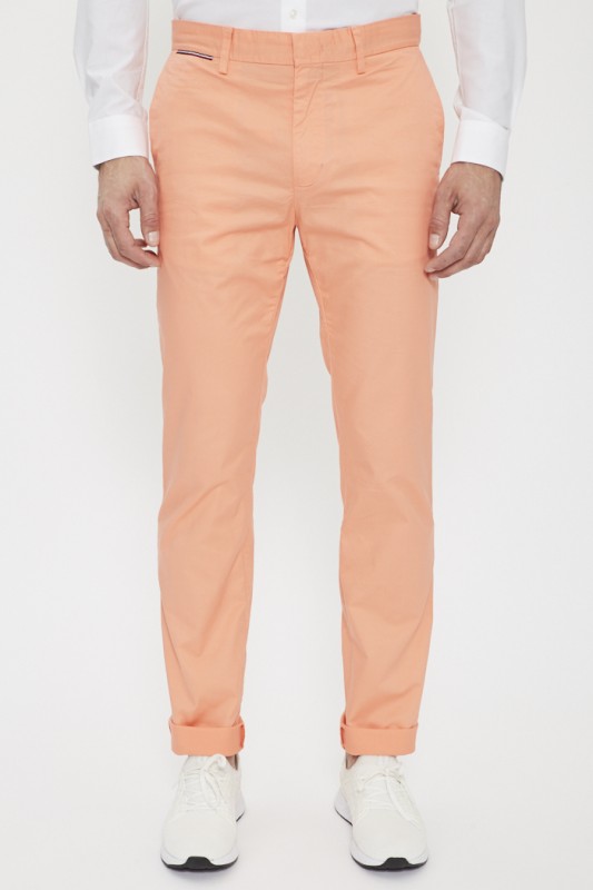 Pantalon chino orange