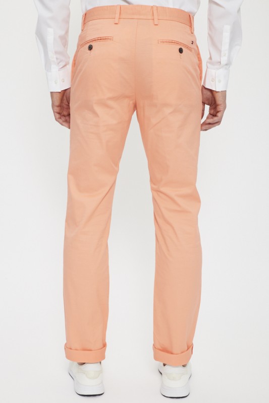 Pantalon chino orange