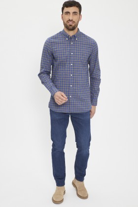 Chemise à carreaux