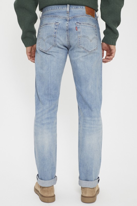Jeans 501 délavé medium indigo