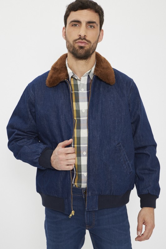 Bomber en jean