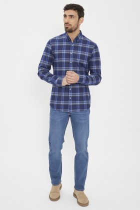 Chemise à carreaux 