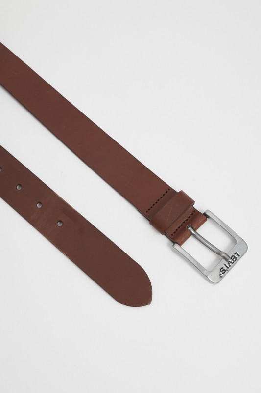 Ceinture en cuir marron