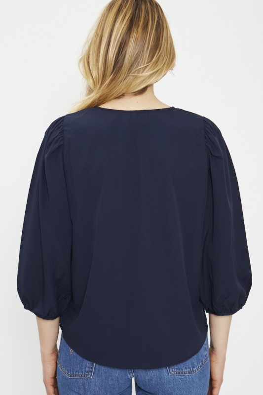 Blouse bleu marine 
