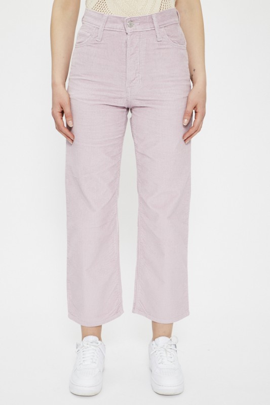 Pantalon ribcage velours