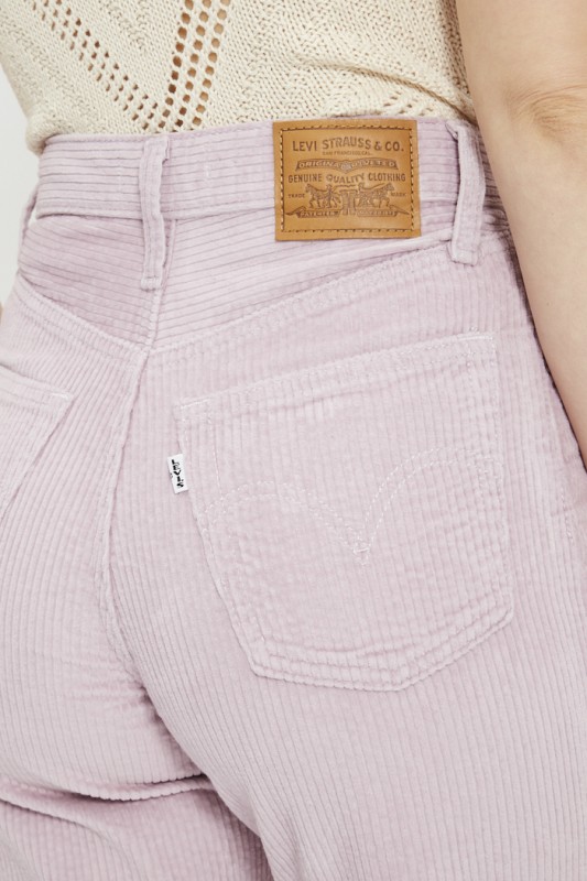 Pantalon ribcage velours