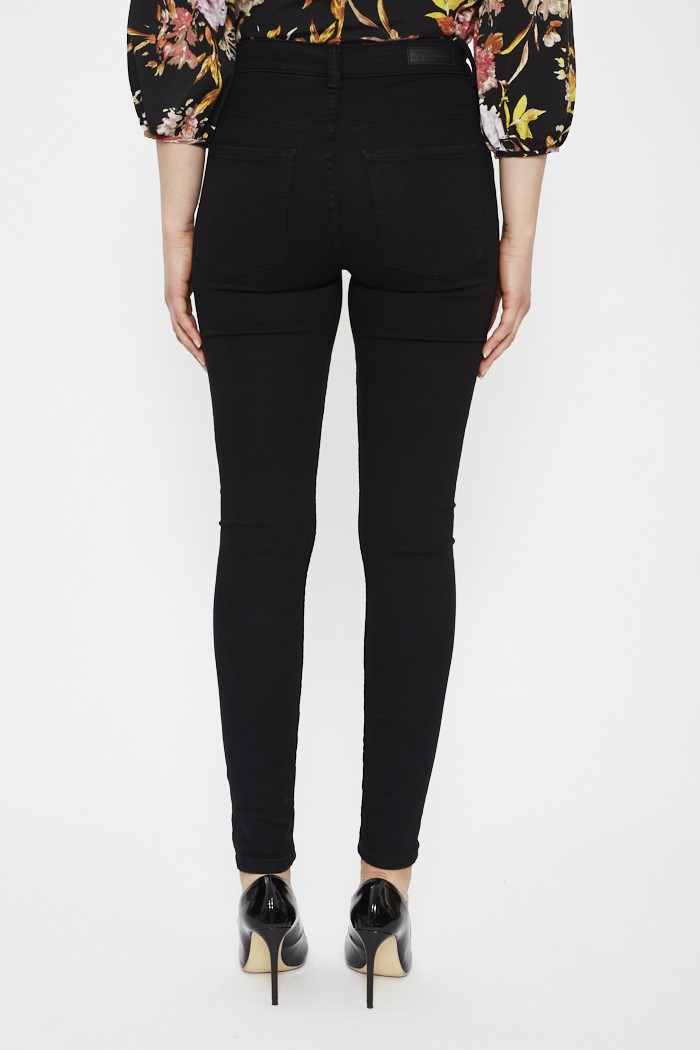 Jean Skinny FRAME Le High Noir Taille 24 - Coupe Haute, Parfait Pour Un Look Stylé