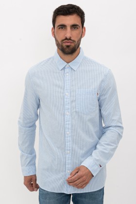 Chemise bleue