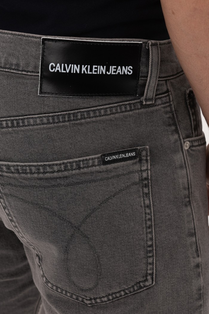 Jeans skinny gris Calvin Klein Destock Jeans