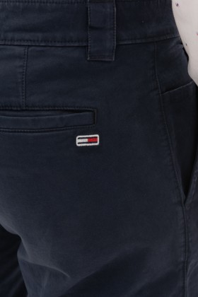 Pantalon chino bleu