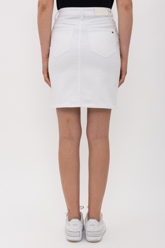Jupe en jean blanche