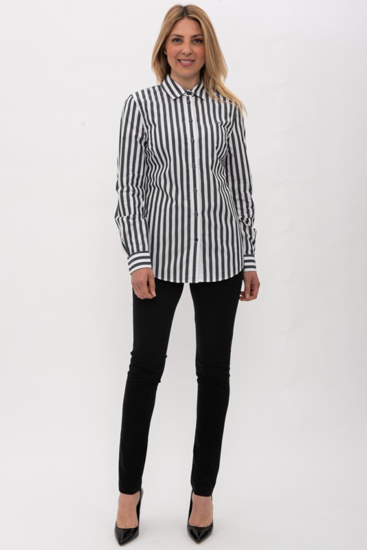 Pantalon slim noir
