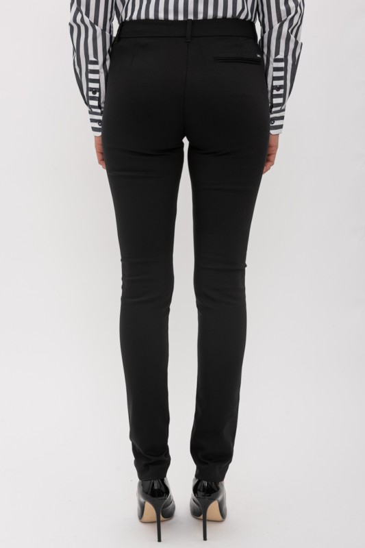 Pantalon slim noir