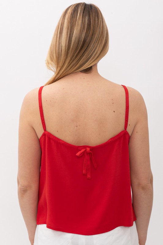 Débardeur Rouge Victoria's Secret PINK Taille M - Neuf Avec étiquettes - Coton Léger