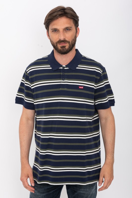 Polo à rayures