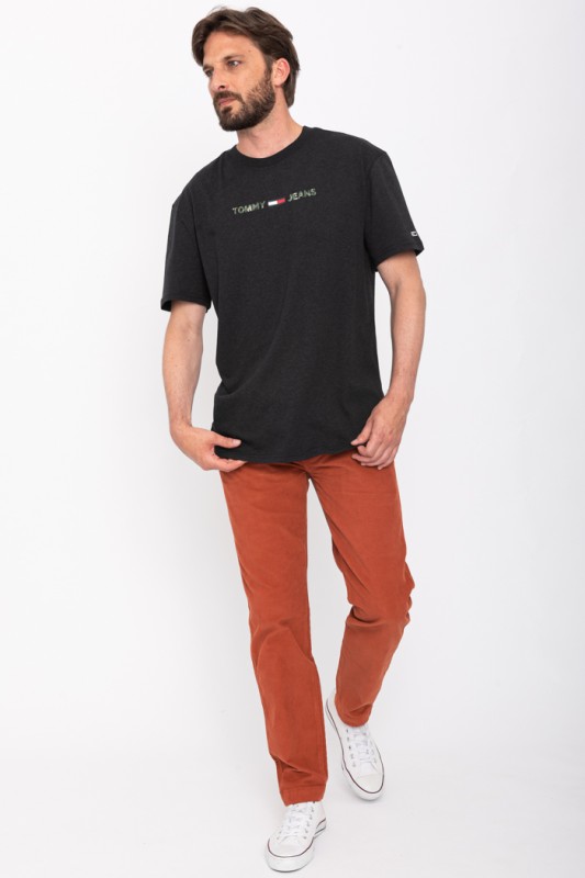 Pantalon velours orange