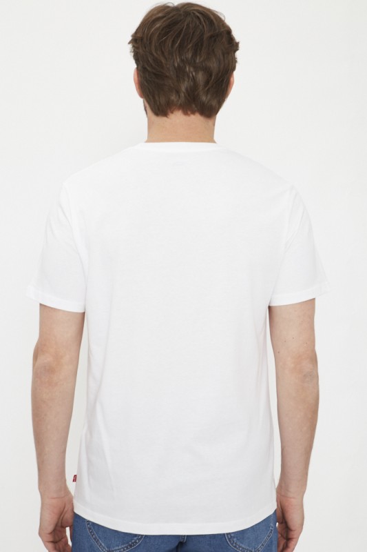 T-shirt blanc imprimé