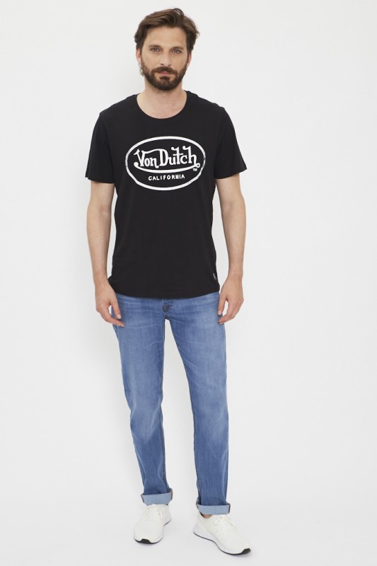 T-shirt imprimé noir