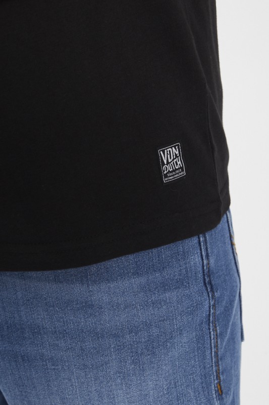 T-shirt imprimé noir