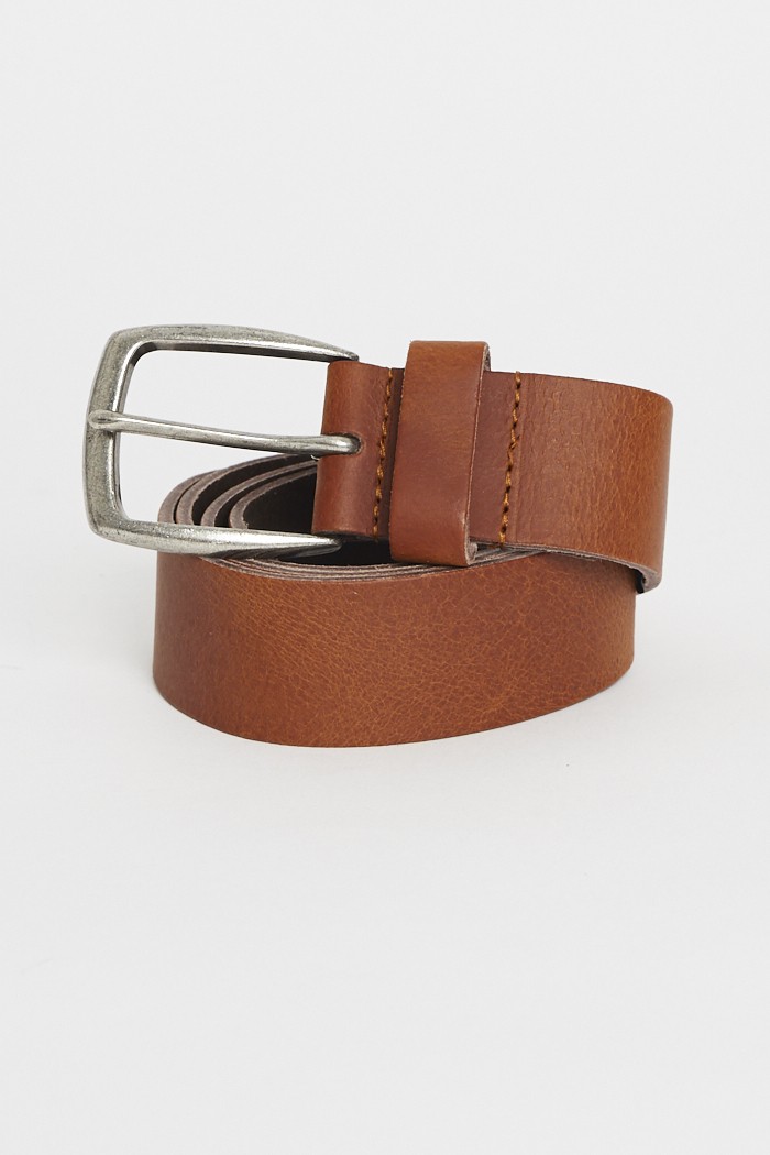 Ceinture Pour Homme Jack & Jones Jacpeet - Synthétique Souple Et Confortable - Boucle Métal Classique