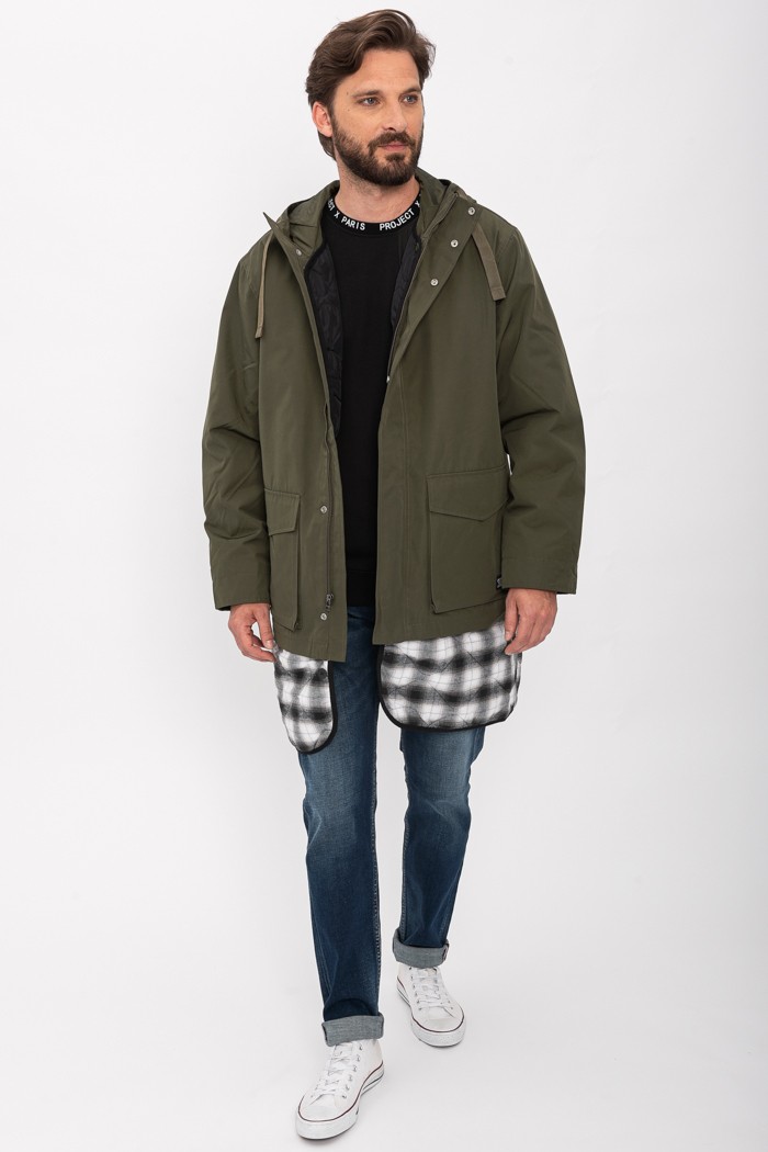 Parka Homme Levi's Kaki Taille S – Neuf Avec Étiquettes – Veste Décontractée