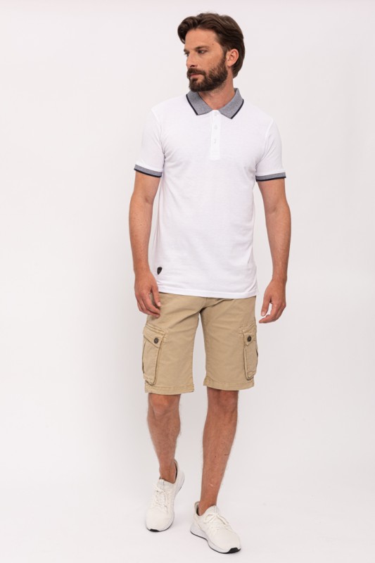 Short cargo beige