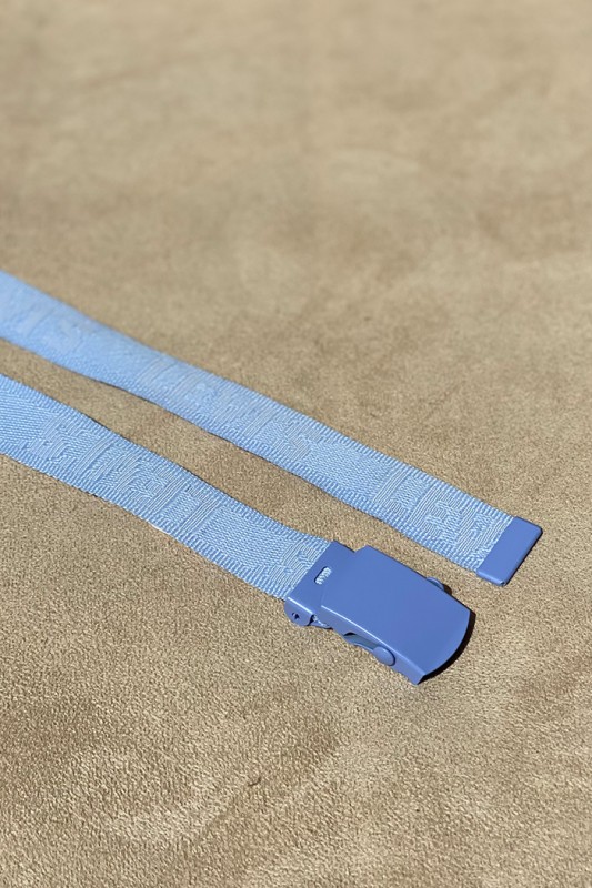 Ceinture bleue ajustable 