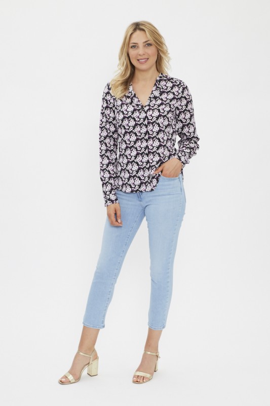 Blouse fleurie 