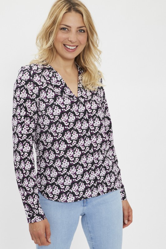 Blouse fleurie 